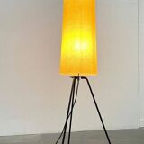 Mid-century minimalist tripod floor lamp by Hesse Leuchten, 1960s.