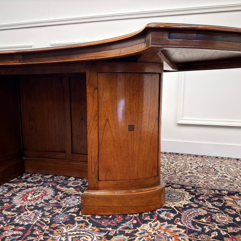 Original Globe Wernicke English Art Deco Desk