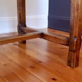 Table de ferme ancienne en bois de hêtre XIXème