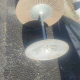 Tulip foot table in cast aluminum around 1960/70