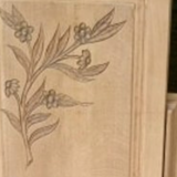 Art deco asymmetrical wardrobe