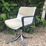 Pair of office chairs Modus Osvaldo Borsani edited by Tecno