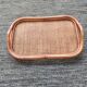 Vintage rattan and cane tray