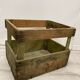 Vintage perrier crate