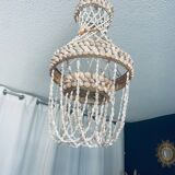 Bohemian shell pendant light