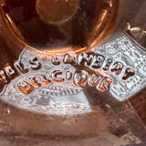 2 Art Deco vases in moulded glass