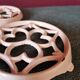 Cast iron pink underplate