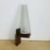 Applique scandinave teck opaline années 60