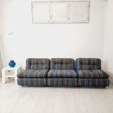 Trois fauteuils vintage, modèle Amanta design Mario Bellini pour C & B.