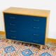 Vintage oak chest of drawers, 1960