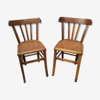 Paire de chaises bistrot Luterma