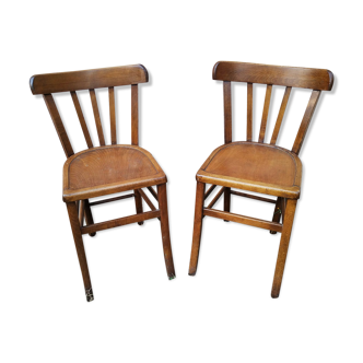 Paire de chaises bistrot Luterma