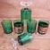 6 vintage white wine glasses Luminarc France