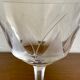 Crystal Art deco champagne cups