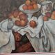 Reproduction encadrée Nature morte aux pommes Paul Cezanne