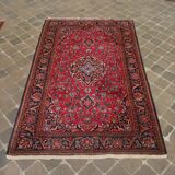 Old persian carpet keshan 214 x 133 cm