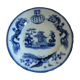Antique plate Jules Vieillard David Johnson and Tonkin service cie circa 1850, blue and white décor