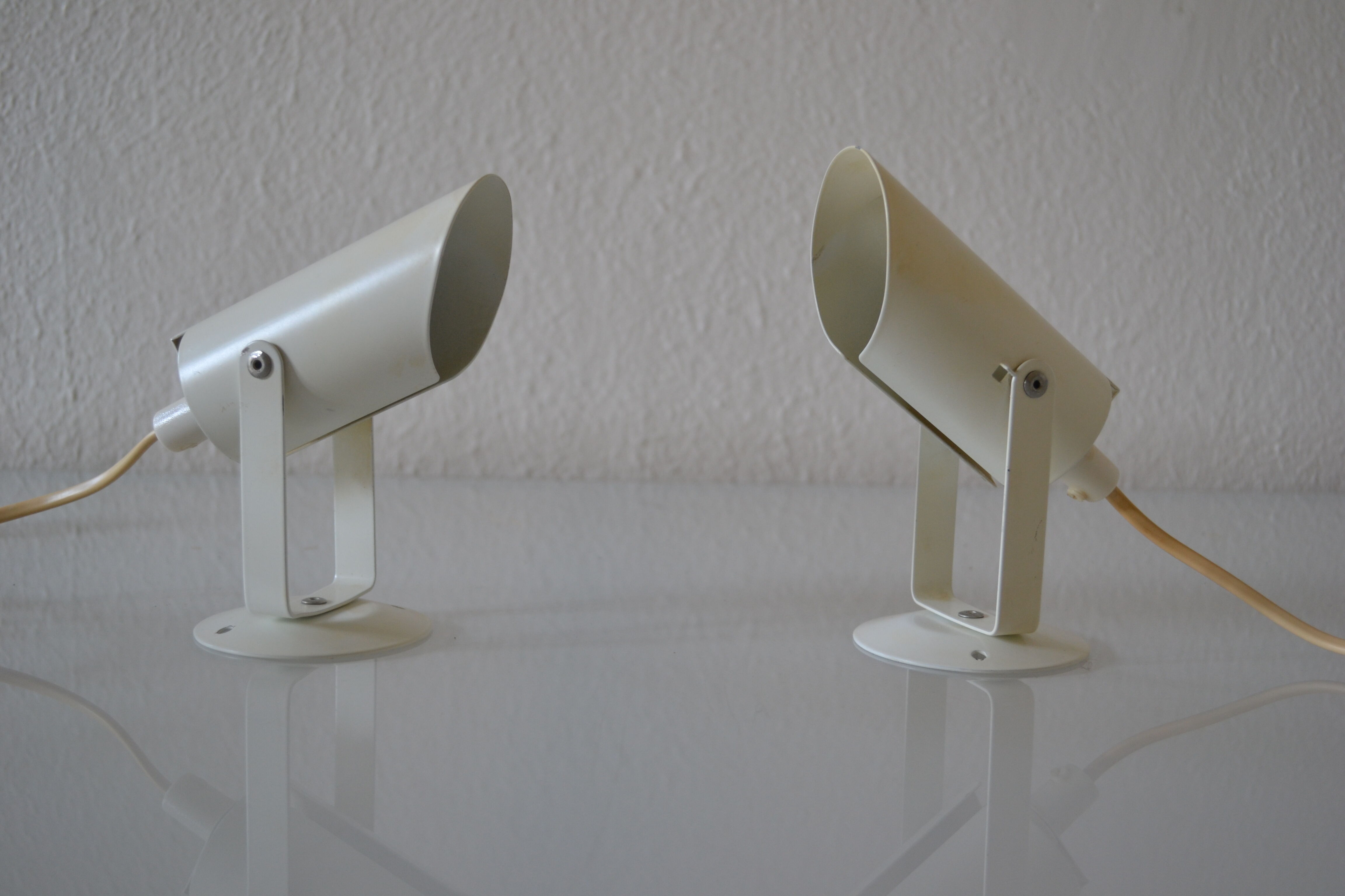 Paire d'appliques scandinaves 60's Lyfa 3009