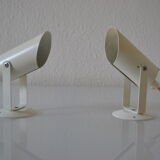 Pair of Scandinavian wall lamps 60's Lyfa 3009
