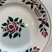 Deux assiettes plates Villeroy & Boch