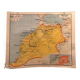 Carte géographie Maroc vintage Vidal Lablache