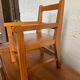 Wooden children's chair from the 50