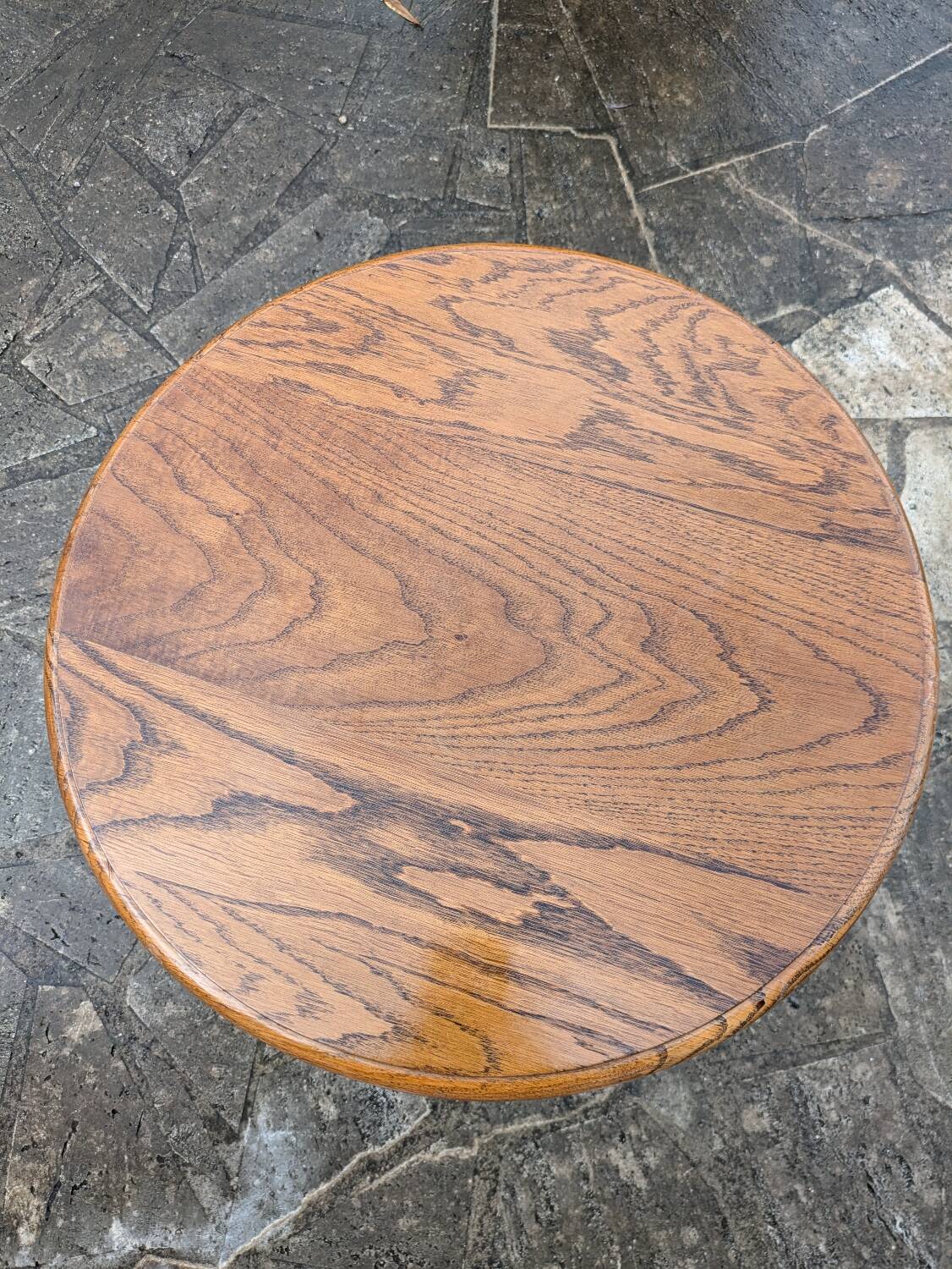 Folding side coffee table