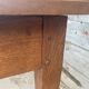 Solid oak farmhouse table with 2 drawers 1900