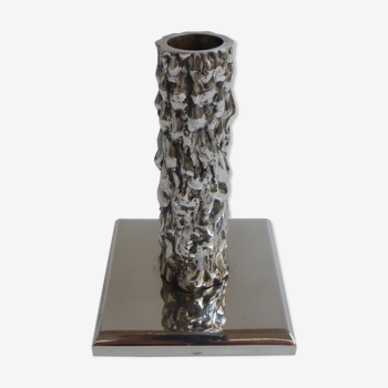 1970's brutalist scandinavian candlestick