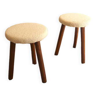 Pair of shepherds' stools