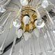 XL waterfall chandelier of Murano glass, 1970s