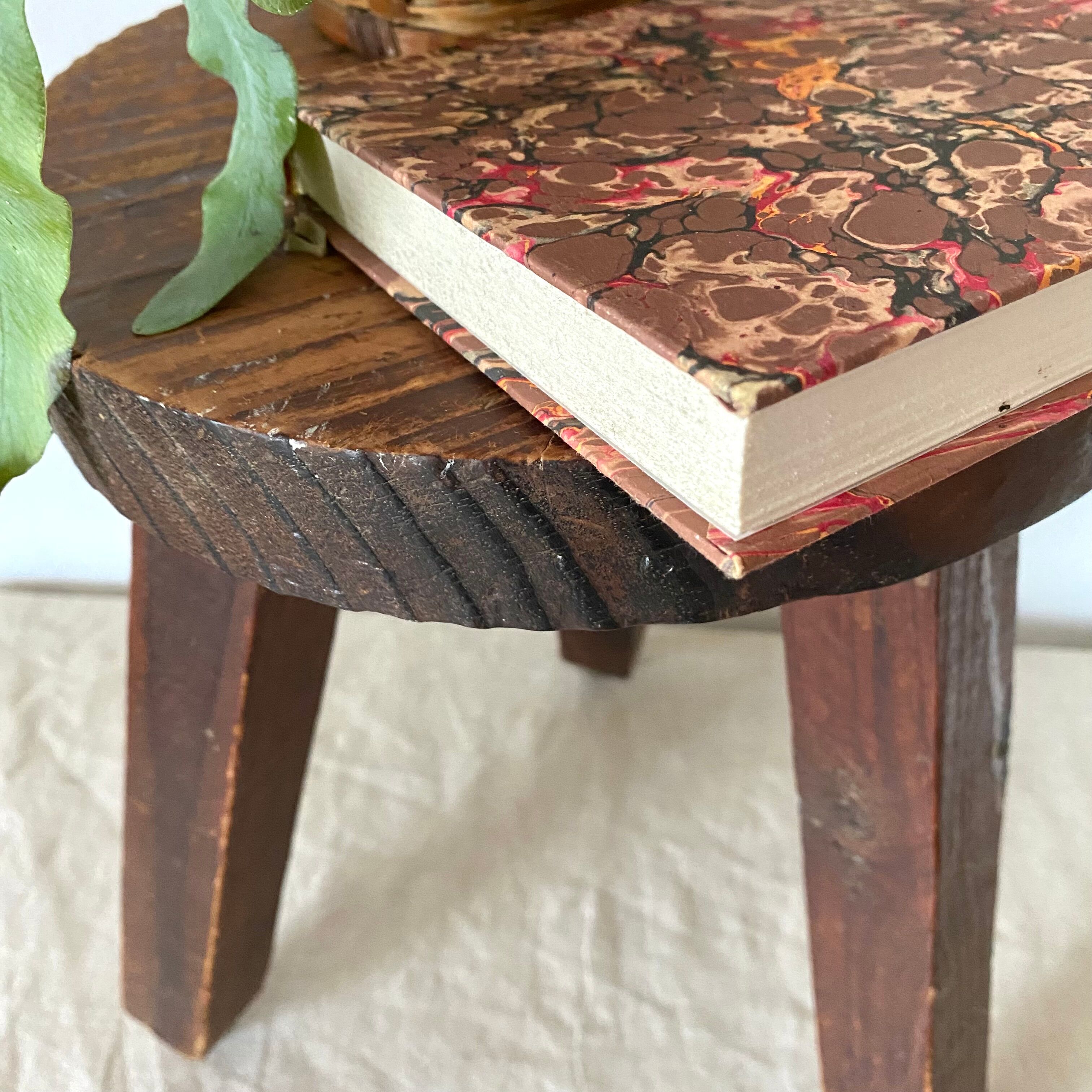 Vintage tripod stool