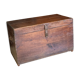 Old vintage wooden chest