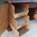 Art Deco oak desk