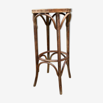 Tabouret bistrot en bois courbé