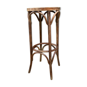 Tabouret bistrot en bois courbé