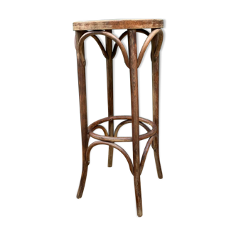 Tabouret bistrot en bois courbé