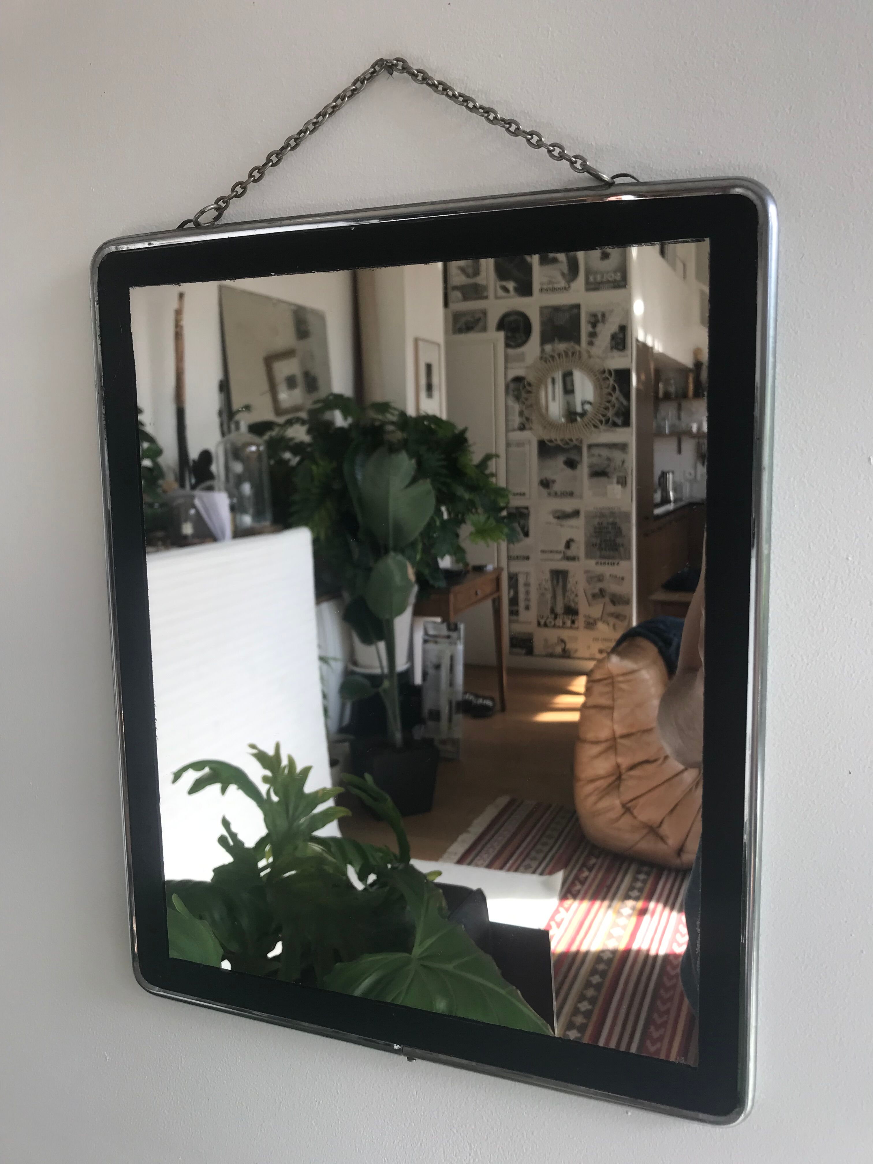 Barber mirror 28x34cm