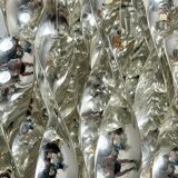 Mid-century spiral ceiling lamp by Verner Panton for Lüber AG, model SP1, Germany, 1970s, early example.