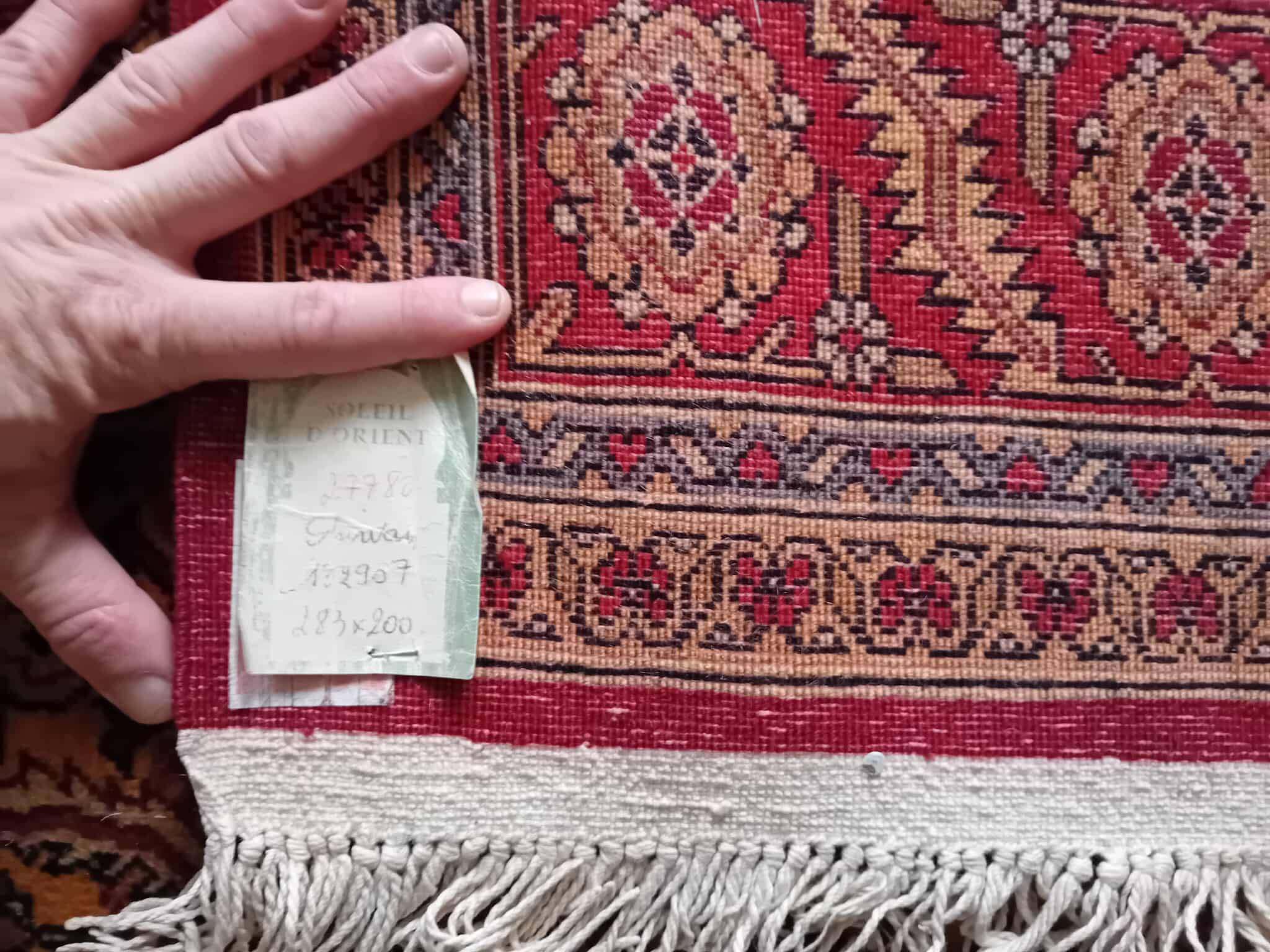 Handmade Shirvan Caucasian Rug 283x200ccm