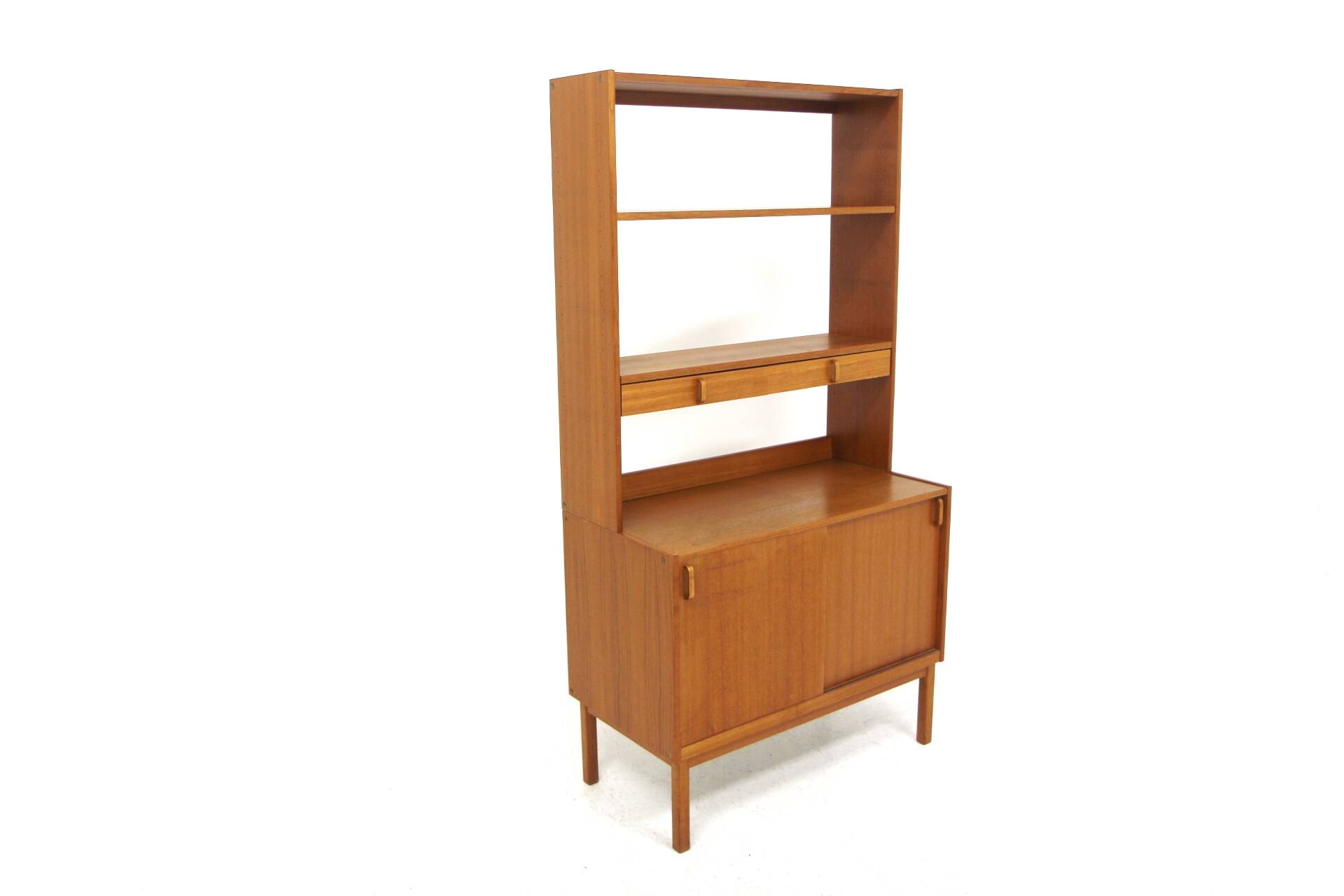 Scandinavian teak bookcase by Bertil Fridhagen for Bodafors, Sweden, 1960