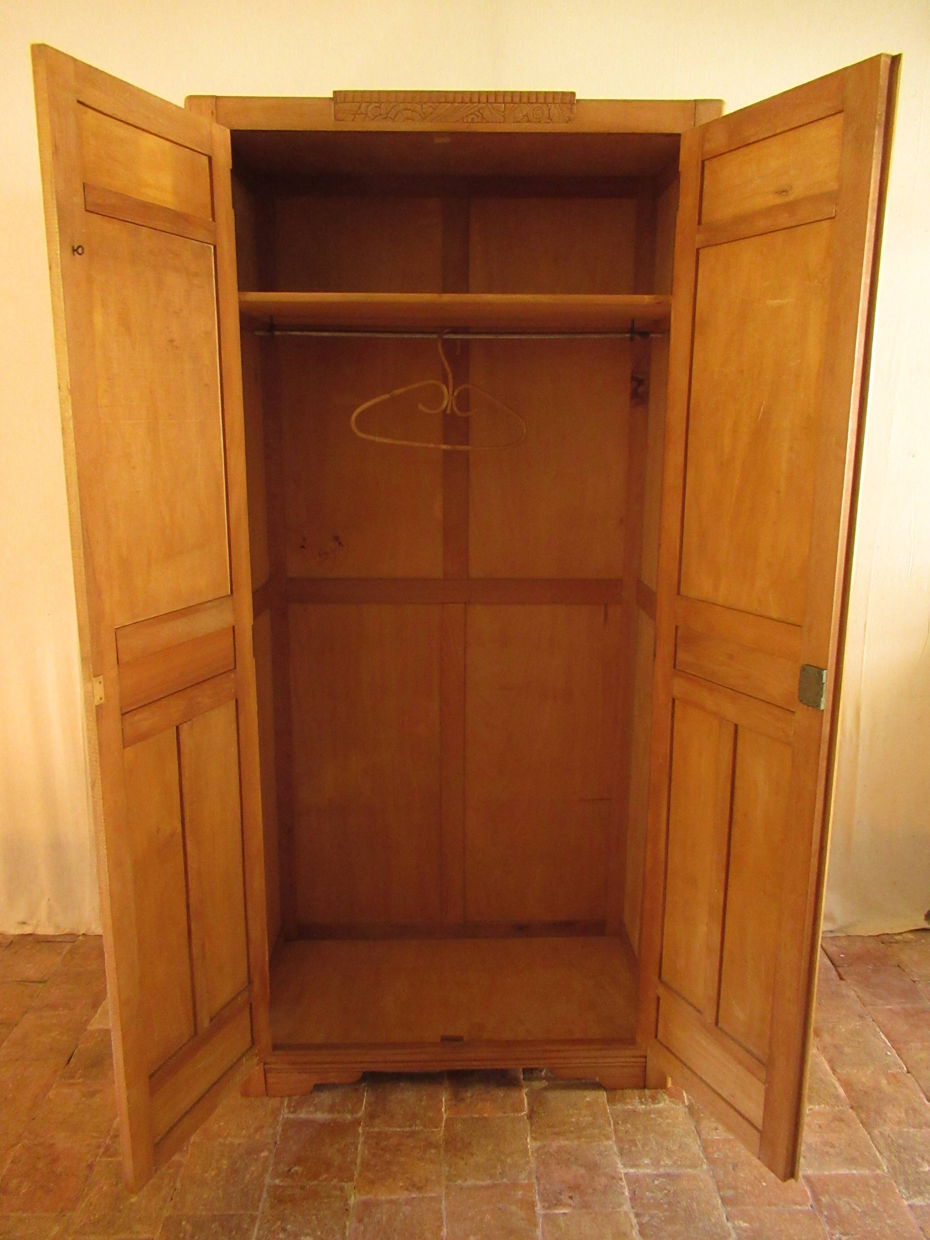 Parisian Art Deco wardrobe.