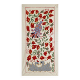 Vintage Turkish rug hand-knotted 50x92 cm