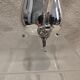 Silver-plated metal milk jug/creamer by Christofle Marly, rocaille style