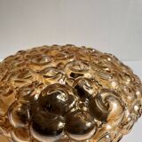 Helena Tynell golden glass wall light ceiling fixture 1970