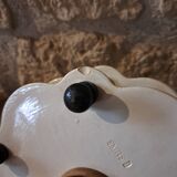 servant oil maker vinegar maker salt pepper shaker mustard pot Napoleon in Salins earthenware