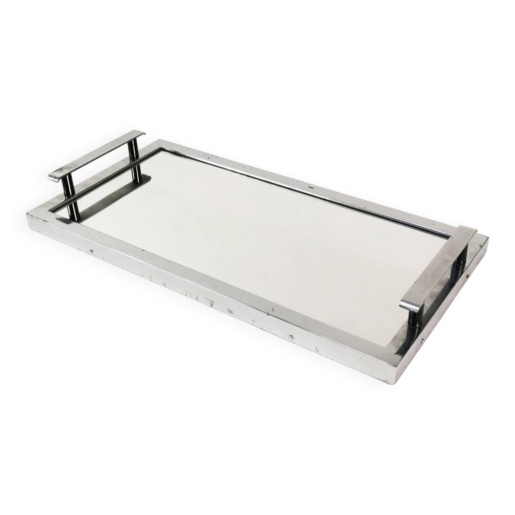 Small, intimate Art Deco mirror tray, Czechoslovakia, 1930s.