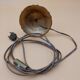 Art Deco lamp in brass and glass