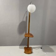 Lampe de sol art déco, années 1930, Tchécoslovaquie