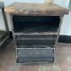 Meuble 3 clapets métal bois